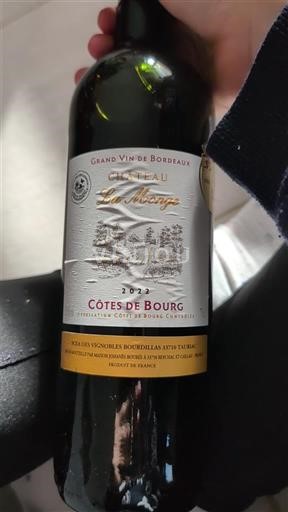 Burdeos Côtes-de-bourg Château Les Moutins 2022