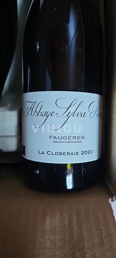 Languedoc Faugères Abbaye de Sylva Plana La Closeraie 2020