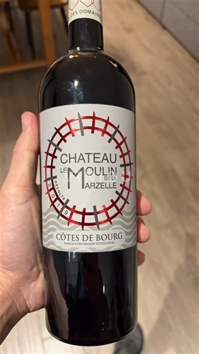 Burdeos Côtes-de-bourg Château Le Moulin de la Marzelle 2019