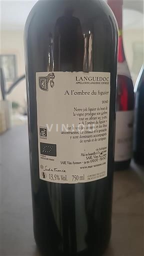 Languedoc Sur la Terre A l'ombre du figuier 2020