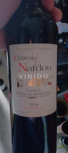 Bordeaux Francs, obroni Bordeauxa Château Nardou 2014