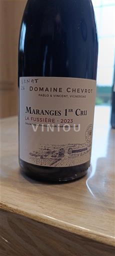 Bourgogne Không được chỉ định Premier Cru Domaine Chevrot La Fussière 2023