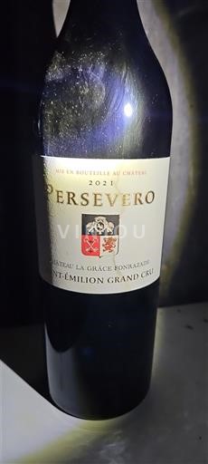 Bordeaux Saint-Émilion Grand Cru Grand Cru Château La Grâce Fonrazade Persevero 2021