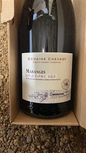 Burgundija Maranges Domaine Chevrot Sur le Chêne 2022