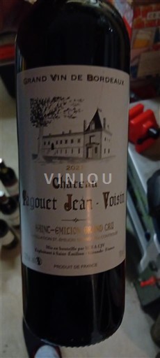 Bordeaux Saint-Émilion Grand Cru Château Magoutet Jean Voisin 2021