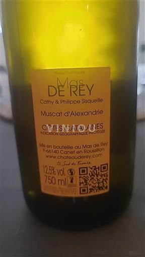 Languedoc-Roussillon Côtes Catalanes Mas de Rey Muscat d'Alexandrie 2021