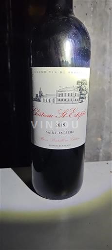 Bordeaux Saint-Estèphe Château Saint-Estèphe 2019