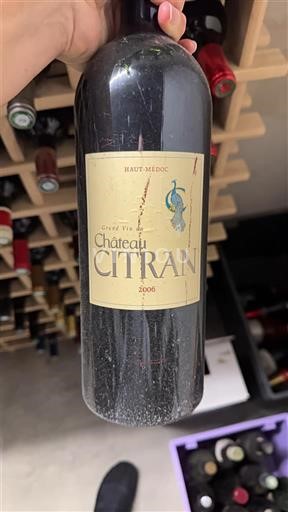 Bordéus Haut-Médoc Château Citran 2006