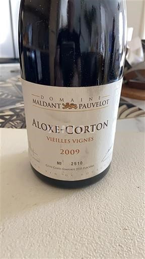 Burgundi Aloxe-Corton Domaine Maldant Pauvelot Vieilles Vignes 2009