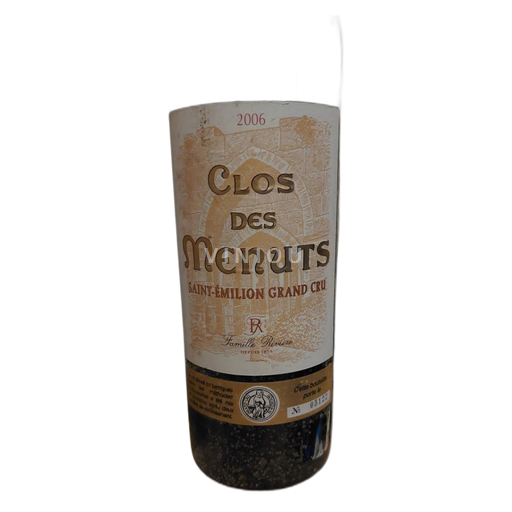Burdeos Saint-Émilion Gran Cru Clos des Menuts 2006