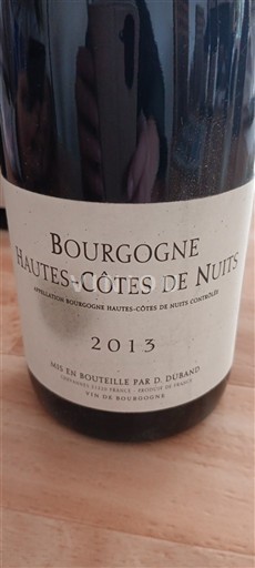 Bourgogne Ikke specificeret D. Duband 2013