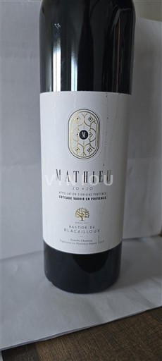 Provenza Coteaux Varois en Provenza La Bastide du Blacailou Mathieu 2020