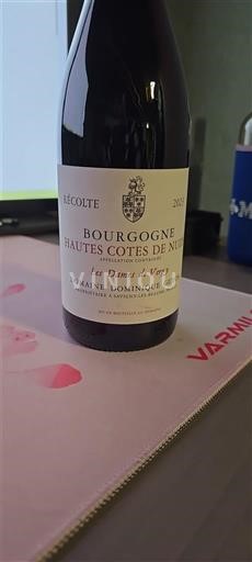 Bourgogne Không được chỉ định Domaine Dominique Guyon Les Dames de Vergy 2015