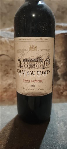 Bordeaux Saint-Estèphe Château Pomys 2008
