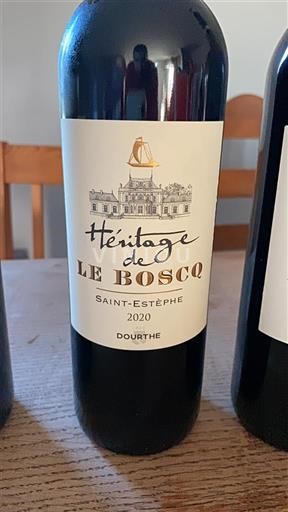 Bordeaux Saint-Estèphe Le Boscq Héritage de Le Boscq 2020