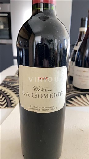Bordeaux Saint-Émilion Grand Cru Château La Gomerie 2009