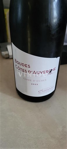 Thung lũng sông Loire Côtes-d'auvergne Boudes Terre d'Ocres 2022
