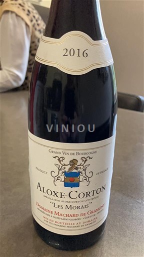 Bourgogne Aloxe-Corton Domaine Machard de Gramont Les Morais 2016