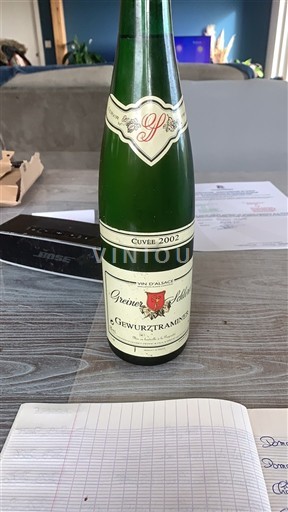 Alsasko Gewürztraminer Greiner-Schleret 2002