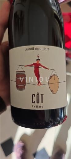 Weine Rouge sec Subtil équilibre Fx Barc Non millésimé Frankreich Loiretal Touraine AOC