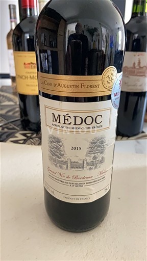 Bordeaux Médoc La Cave Augustin Florent 2015