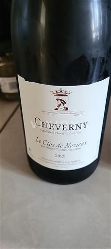 Dolina Loare Cheverny Le Clos de Nozieux 2022
