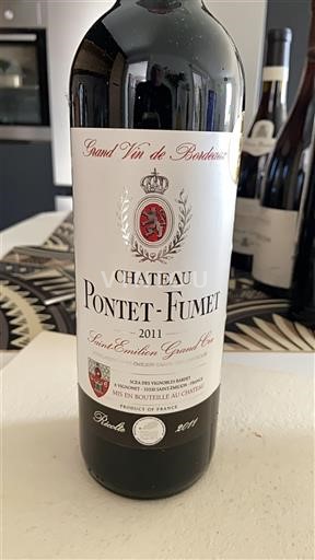 Bordeaux Saint-Émilion Grand Cru Grand Cru Château Pontet-Fumet 2011