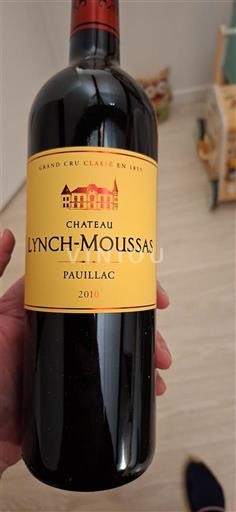 Bordéus Pauillac Grand Cru Château Lynch-Moussas 2010