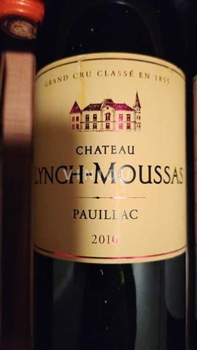 Bordéus Pauillac Grand Cru Château Lynch-Moussas 2010