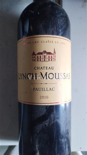 Bordoja Pauillac Grand Cru Château Lynch-Moussas 2010