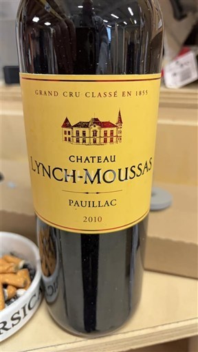 Bordeaux Pauillac Grand Cru Château Lynch-Moussas 2010
