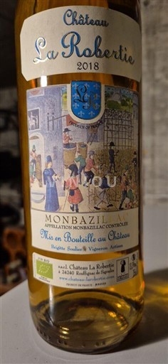 Sudoeste Monbazillac Château La Robertie 2018