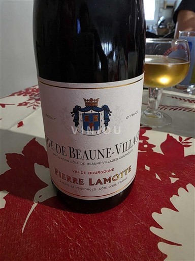Burgundi Beaune kylien rinteet Pierre Lamotte Ei vuosikertaa