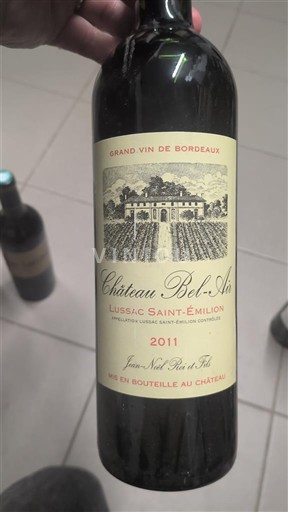 Бордо Люссак-Сент-Емільйон Château Bel-Air 2011
