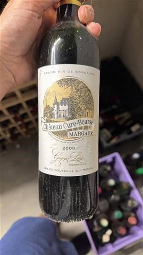 Bordeaux Margaux Château Cure-Bourse 2009