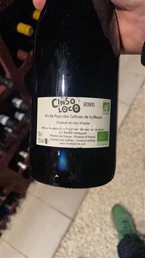 Languedoc Ospecificerad La Provenquière Cinco Loco 2020