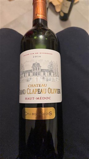 Bordeaux Haut-Médoc Cru Bourgeois Château Grand Clapeau Olivier 2016