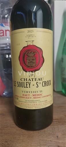 Burdeos Haut-Médoc Château Le Souley Sainte Croix 2023