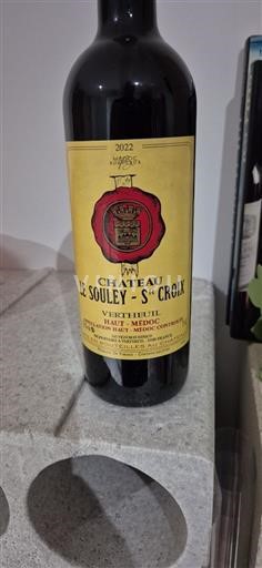 Bordeaux Haut-Médoc Château Le Souley Sainte Croix Vertheuil 2022