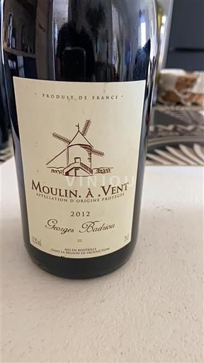 Beaujolais Moulin-à-vent Georges Badaire 2012