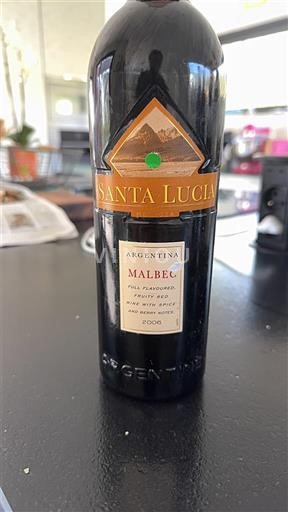 Mendoza Không được chỉ định Santa Lucia 2006
