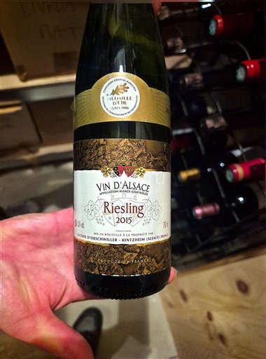Alsacia La Cave Orschwiller 2015