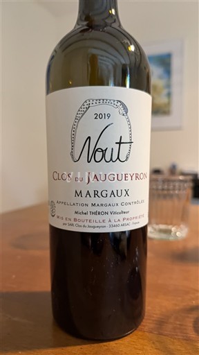 Bordeaux Margaux Clos du Jaugueyron Nout 2019