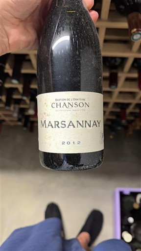 Bourgogne Marsannay Chanson 2012