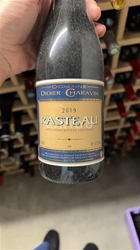 Rhône Valley Rasteau Domaine Didier Charavin 2019