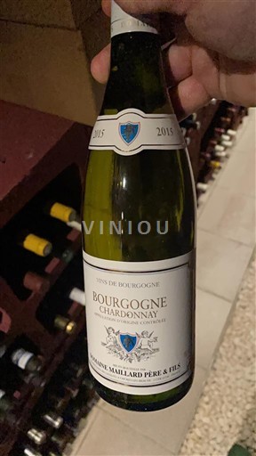 Burgundy Burgundy Chardonnay Domaine Maillard Père & Fils 2015