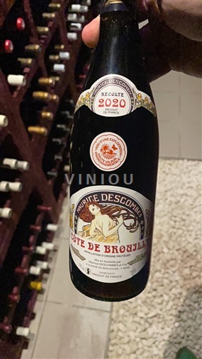 Beaujolais Côte-de-brouilly Domaine Descombes 2020