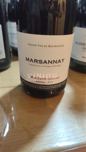 Burgundi Marsannay Moillard-Grivot Ei vuosikertaa