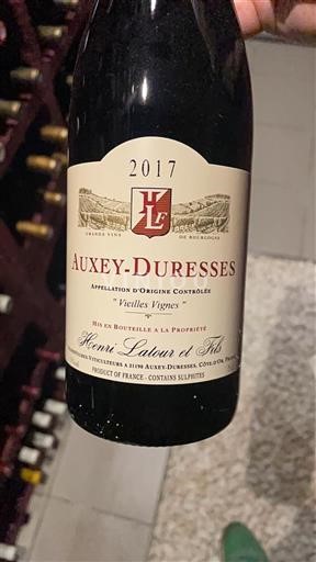 Burgundy Auxey-Duresses Henri Latour et Fils Vieilles Vignes 2017