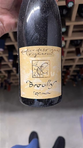 Beaujolais Brouilly Didier Desvignes Vigneron Optimum 2019